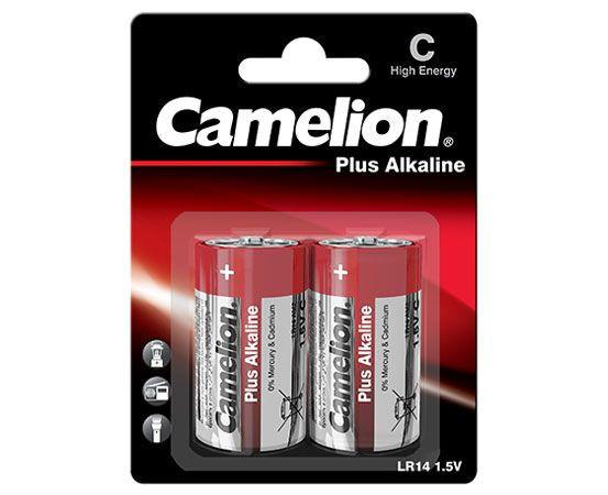 ელემენტი Camelion Plus Alkaline C LR14-BP2 — ელემენტები და ბატარეები